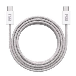 CABO DE DADOS TYPE C X TYPE C 60W FAM - 1,2M